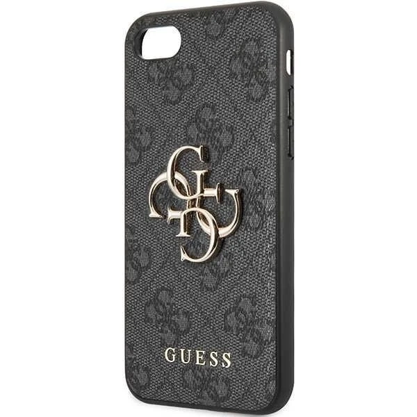 Чохол для телефону Guess для iPhone 7/8/SE 2020 / SE 2022 grey/grey hardcase 4G Big Metal Logo