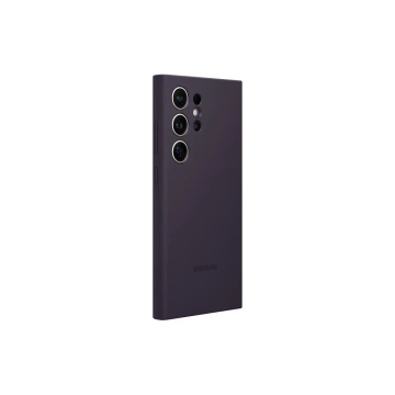 Originální silikonové pouzdro EF-PS928TEEGWW Samsung Galaxy S24 Ultra tmavě fialový blistr
