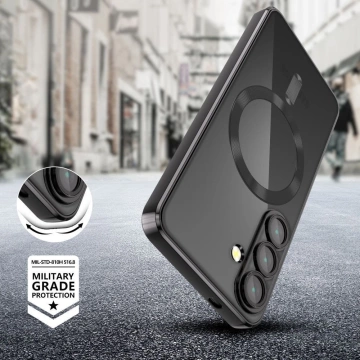 Kryt pre Samsung Galaxy S25 Edge Tech-Protect MagFlex MagSafe Czarne