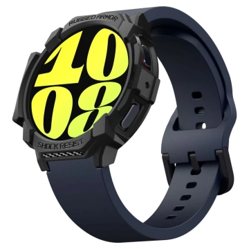 Etui Spigen Rugged Armor для Samsung Galaxy Watch 7 (44 мм) матовий чорний