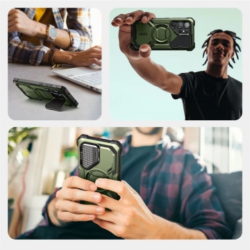 Etui do Samsung Galaxy S25 Ultra Supcase i-Blason ArmorBox Mag MagSafe Guldan