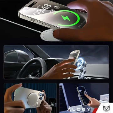 Puzdro Alogy MagSafe LuxeShield™ pre Apple iPhone 16 Pro Max s ochranou šošovky MagSafe Titanium