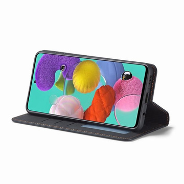 Шкіряний чохол-гаманець Alogy Forwenw для Samsung Galaxy S22 Ultra Black