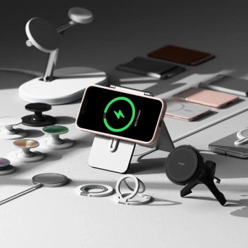 Силіконовий магнітний чохол MagSafe для iPhone 16e рожевого кольору