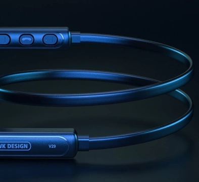 WK Design V29 - bezdrátová bluetooth sluchátka do uší headset černá