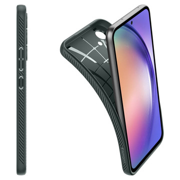 Spigen Liquid Air Handyhülle für Samsung Galaxy A54 5G Abyss Green Glass