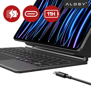 HUB splitter Alogy Adaptér pre počítačový notebook s USB-C na 3x USB-A 2.0 1x USB-A 3.0 sivý