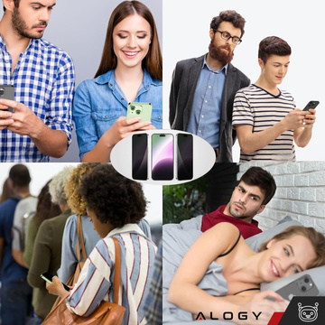 Ochrana soukromí pro iPhone 15 Plus / 15 Pro Max Anti-Spy Private Anti-Spy temperovaná matná ochrana obrazovky