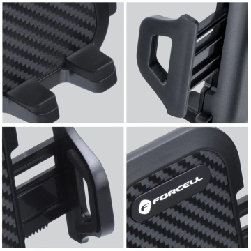 Forcell F-GRIP Carbon Bracket Car Holder Adjustable for Windshield