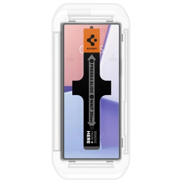 2-balenie tvrdeného skla Spigen Glas.tR „Ez Fit“ pre Samsung Galaxy Z Fold 6 Clear