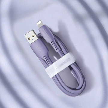 Baseus Colorful Cable USB / Lightning 2.4A 1.2m purple (CALDC-05)