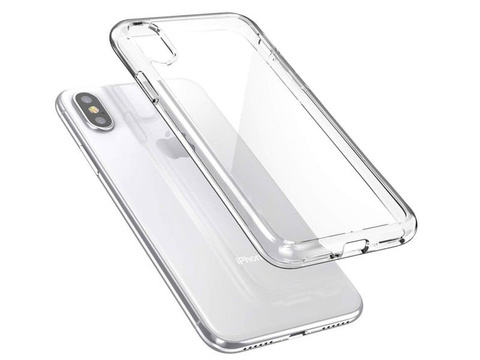 Průhledné silikonové pouzdro pro Apple iPhone XS Max