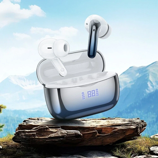 HOCO TWS ANC ENC EQ16 Kabellose Bluetooth-Kopfhörer – Blau mit Ladeetui