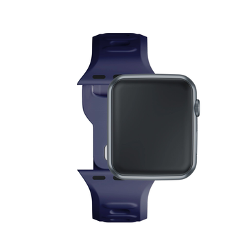 Силіконовий ремінець Pasek do smartwatcha 3mk для Apple Watch 42/44/45/49 мм Ocean Blue