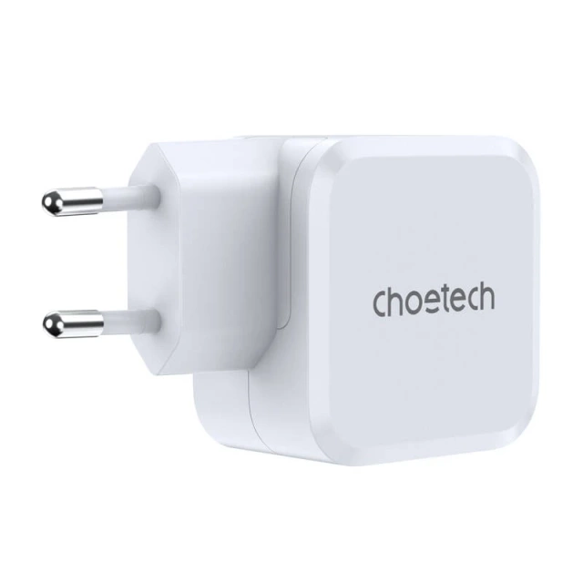 Nabíječka Choetech PD8007 USB-C PD 45W EU bílá