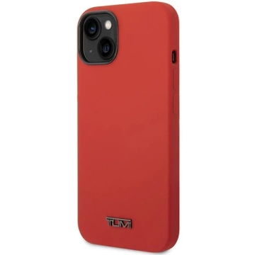 Pevné puzdro Tumi Liquid Silicone pre iPhone 14 červený/červený