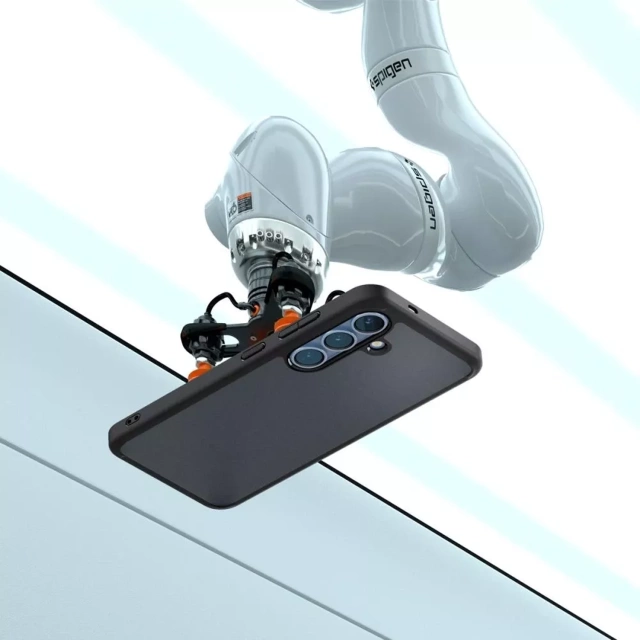 Kryt na telefon Spigen Ultra Hybrid pro Samsung Galaxy S25, mrazuvzdorný, černý