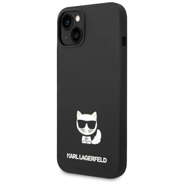 Чохол Etui Karl Lagerfeld KLHCP14MSLCTBK для iPhone 14 Plus 6,7" Silicone Choupette Body