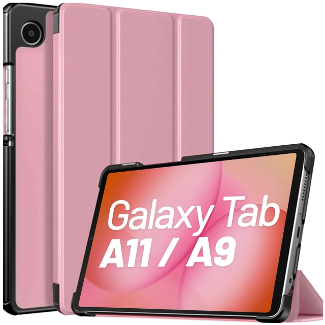 Case for Samsung Galaxy Tab A9 2023 8.7" X110 / X115 tablet case Alogy Book Cover Pink