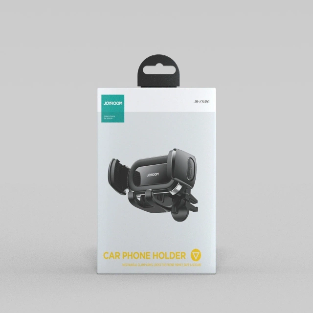 Joyroom JR-ZS351 360° drehbarer Grillhalter, mechanische Klemmen – Silber