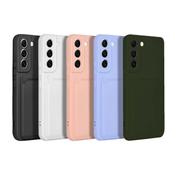 CARD CASE pouzdro pro Samsung Galaxy A25 5G zelené