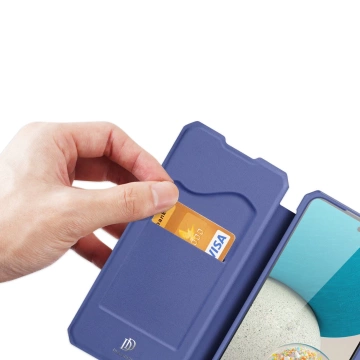 DUX DUCIS Skin X holster cover with flip cover for Samsung Galaxy A73 blue