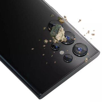3mk Lens Protection Pro chránič šošovky telefónu pre Samsung Galaxy S23 Ultra Black