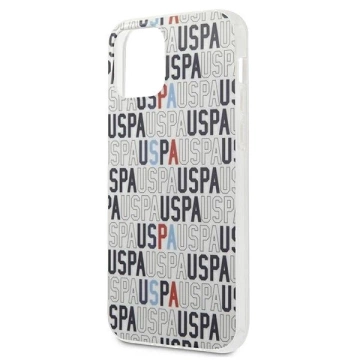 US Polo Logo Mania Collection iPhone 12 mini 5.4" phone case white/white