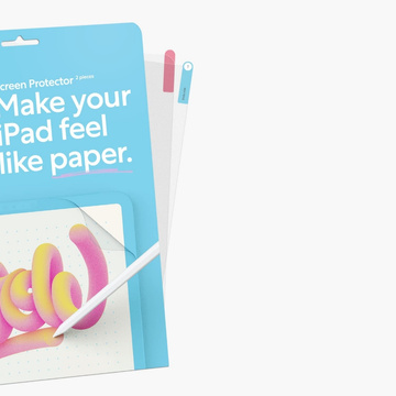 2x Paperlike 2.1 Paperlike Screen Protector for Apple iPad 10.2 7th/8th/9th Generation