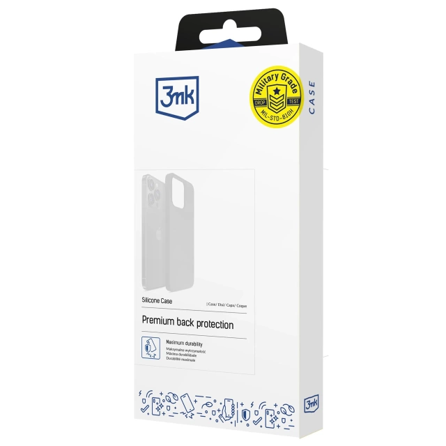 Силіконовий чохол Etui 3mk Dark Navy для Apple iPhone 16 Pro