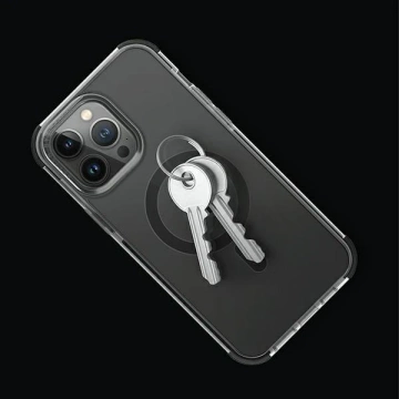 UNIQ etui Combat iPhone 14 Pro Max 6,7" Magclick Charging czarny/concret charcoal