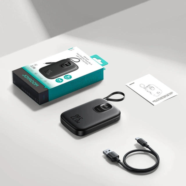 Joyroom JR-PBF18 10000mAh 22.5W Powerbank with Lightning Cable