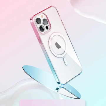 Магнітний чохол Kingxbar PQY Gradient Series для iPhone 13 Pro Max Housing Clear Cover (сумісний з MagSafe)