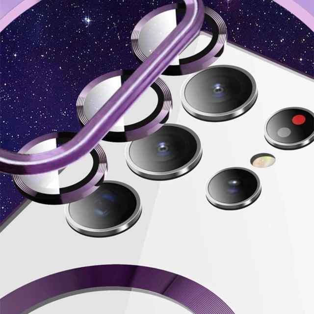 Etui Wozinsky Electroplated MagSafe do Samsung Galaxy S24 FE Srebrne