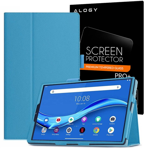 Alogy krytu stojana pre Lenovo M10 Gen.2 TB-X306 Blue Glass
