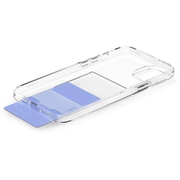Pouzdro Spigen Crystal Slot pro Apple iPhone 15 Plus - průhledné