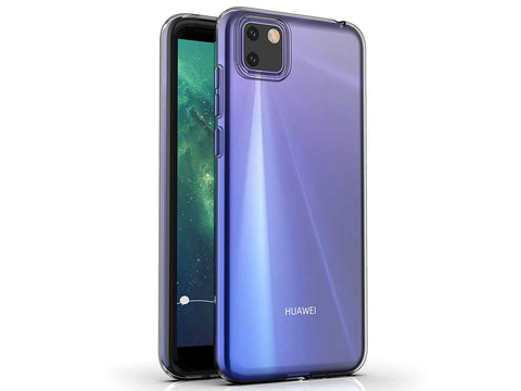 Alogy silikónové puzdro kryt puzdro pre Huawei Y5P priehľadné