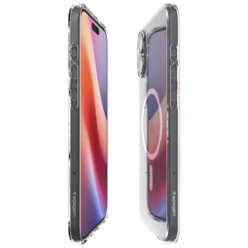 Чохол для iPhone 16 Plus Spigen Liquid Crystal Mag Magsafe Protective Phone Case Clear