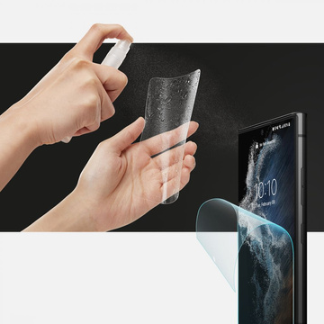 2 гідрогелеві плівки Full Spigen Neo Flex для Samsung Galaxy S22 Ultra