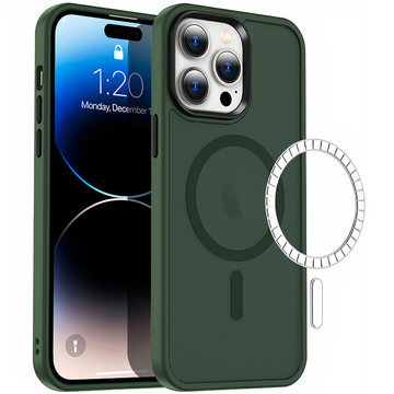Захисний чохол MagMat для MagSafe для Apple iPhone 13 Pro Matte Green