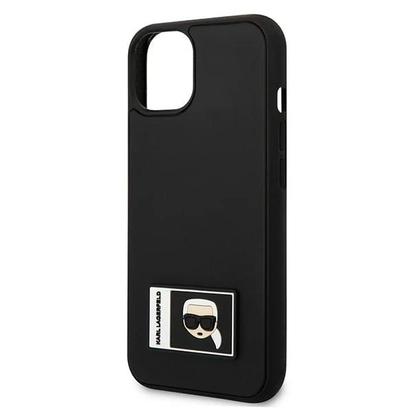 Etui Karl Lagerfeld KLHCP13M3DKPK do iPhone 13 6,1" hardcase Ikonik Patch