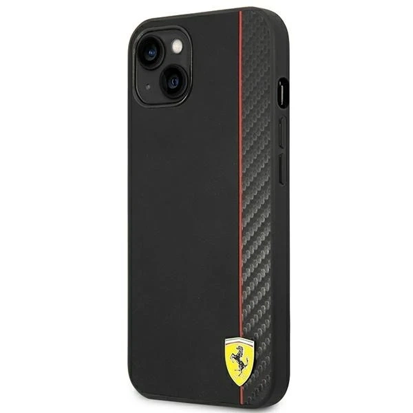 Eti na telefon Ferrari FEHCP14MAXBK до Apple iPhone 14 Plus 6,7" czarny/black hardcase Carbon