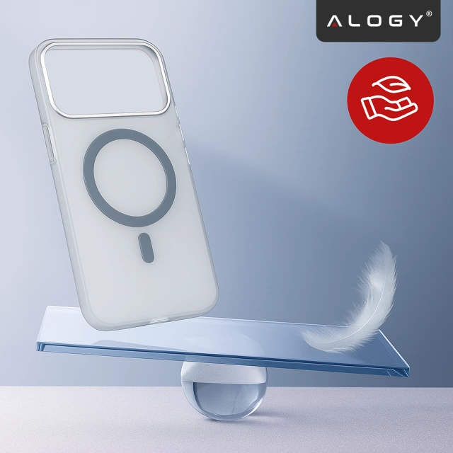 Etui do Apple iPhone 17 Pro Max – matowa obudowa do MagSafe z ochroną obiektywu, smukłe i odporne na zarysowania, idealne dopasowanie – Alogy Skinny MatteCase™ Białe