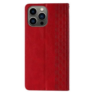 Magnet Strap Case Case pro iPhone 12 Pro Max Pouch Wallet Mini Lanyard Pendant Red