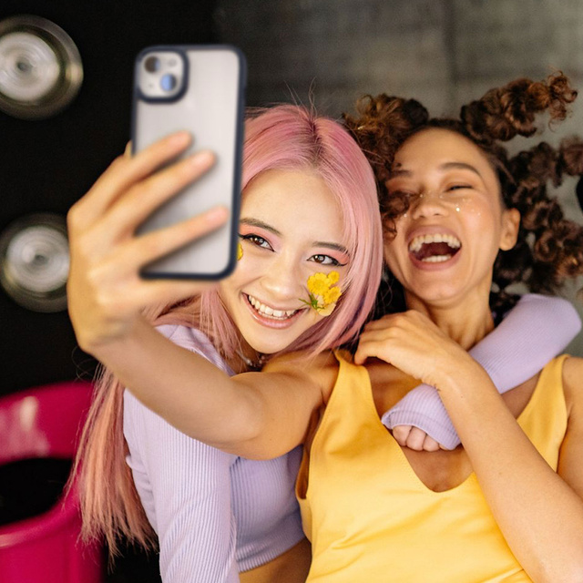 Case for iPhone 15 Plus Spigen Ultra Hybrid Case, Matte Black back cover