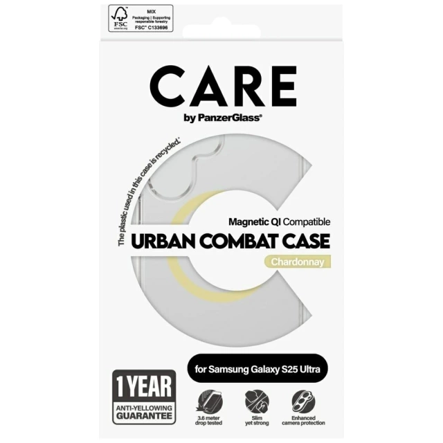 Pouzdro na Samsung Galaxy S25 Ultra CARE od PanzerGlass Flagship Urban Combat