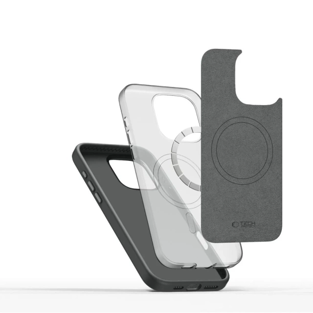 Чохол Etui Tech-Protect Silicone Pure MagSafe для iPhone 16 Pro Clay