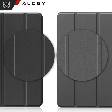 Tablet-Hülle für Lenovo Tab M10 3gen 3 GEN 10.1 2022 TB328FU TB328XU Gehäuse Case Alogy Book Cover Schwarz