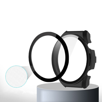 Захисний чохол 2в1 зі склом Alogy для Xiaomi Mi Watch S1 Global Black
