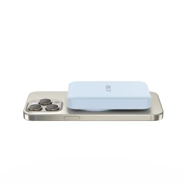 Magnetische Powerbank PB11 Lifemag Magsafe Power Bank 10000 mAh Blau
